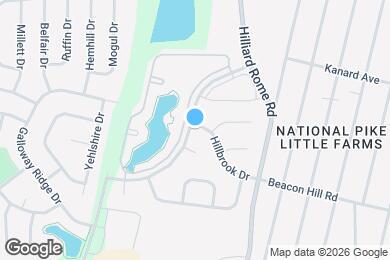 Map image of the property - 5567 Hillbrook Dr