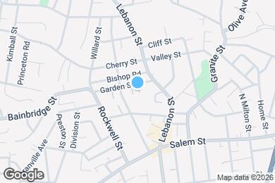 Map image of the property - 13 Garden Ter