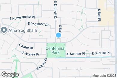 Map image of the property - 3320 S Nash Way