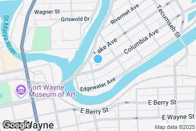 Map image of the property - 815 Columbia Ave
