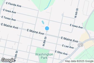 Map image of the property - 608 N 8th St