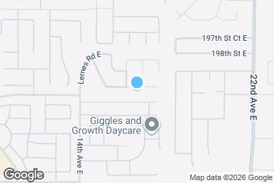 Map image of the property - 1610 199th Street Ct E