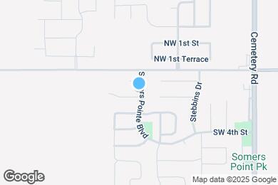 Map image of the property - 13301 SW 2nd St