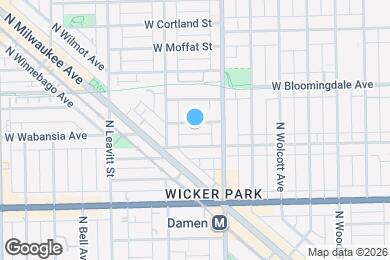 Map image of the property - 2029 W Saint Paul Ave