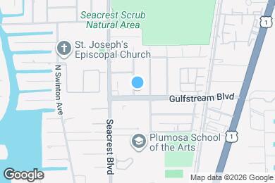 Map image of the property - 225 Gulfstream Blvd