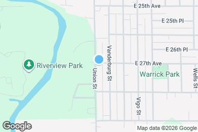 Map image of the property - 2701 Union St