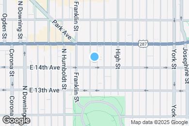 Map image of the property - 1410 Gilpin St