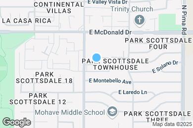 Map image of the property - 5877 N Granite Reef Rd
