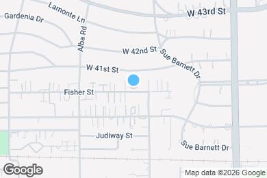 Map image of the property - 836 Fisher St