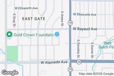 Map image of the property - 151 S Ames St