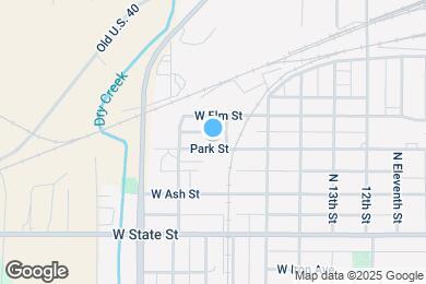 Map image of the property - 1106 Park St