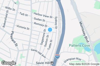 Map image of the property - 79 Saxton St