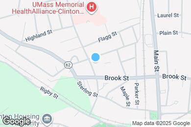 Map image of the property - 77 Greeley St