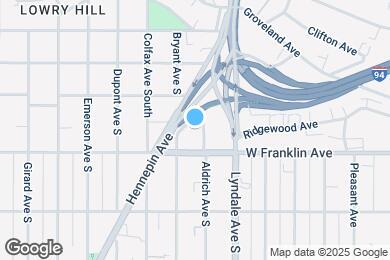 Map image of the property - 1926 Aldrich Ave S