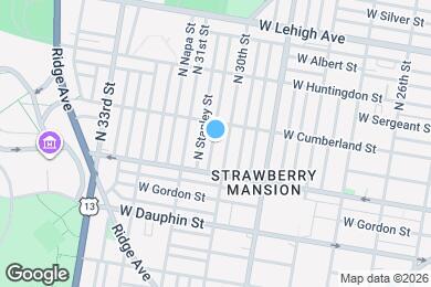 Map image of the property - 2443 N Corlies St