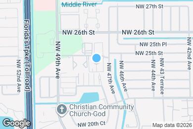 Map image of the property - 4760 NW 24th Ct