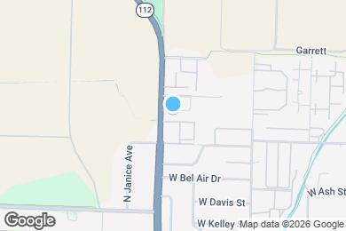 Map image of the property - 2054 Garland Ave