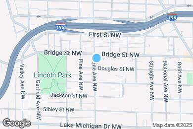 Map image of the property - 961 Douglas St NW