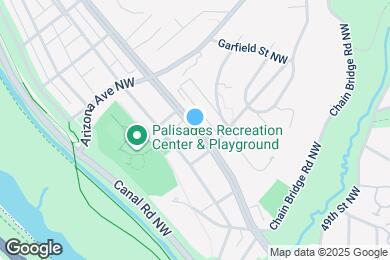 Map image of the property - 4607 1/2 MacArthur Blvd NW