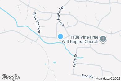 Map image of the property - 713 Clear Cir