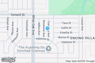 Map image of the property - 5903 1/2 Texhoma Ave