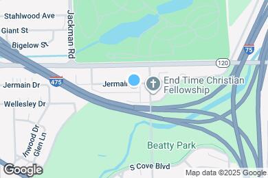 Map image of the property - 1521 Jermain Dr