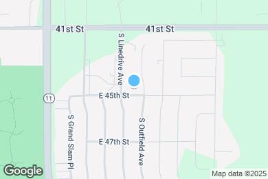 Map image of the property - 6508 E 45th St