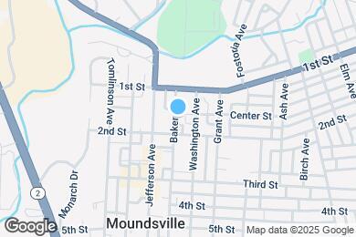 Map image of the property - 118 Baker Ave