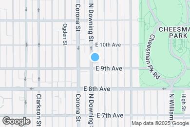 Map image of the property - 910 Downing