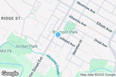 Map image of the property - 706 Rockland Ave