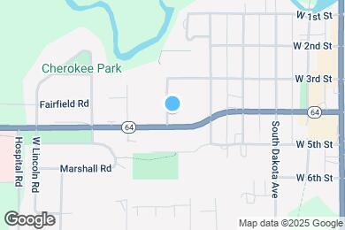 Map image of the property - 376 S Pierson Ave