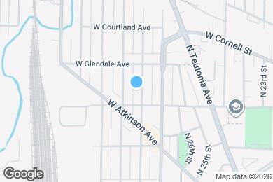 Map image of the property - 4525 N 28th St