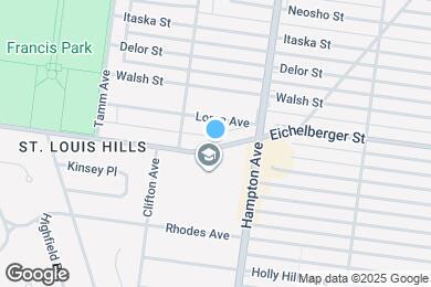 Map image of the property - 5849 Eichelberger St