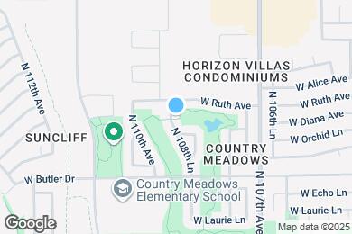 Map image of the property - 8677 N 108th Ln