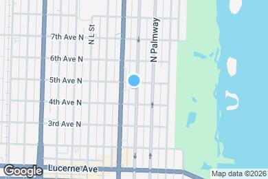 Map image of the property - 421 N Ocean Breeze