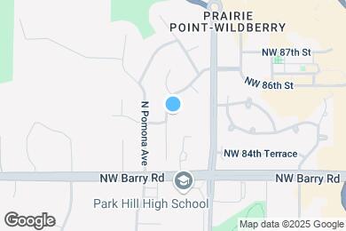 Map image of the property - 8523 N Rhode Ave