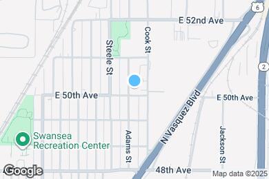 Map image of the property - 5016 Adams St