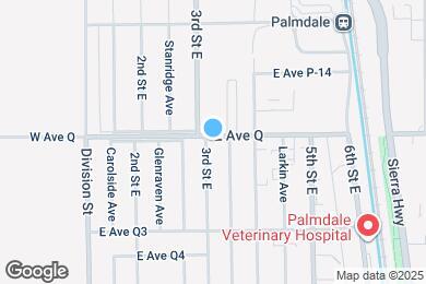 Map image of the property - 316 E Ave Q-7