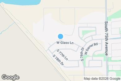 Map image of the property - 7756 W Glass Ln