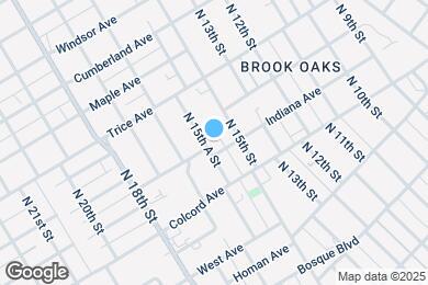 Map image of the property - 1607 North 15th A Street