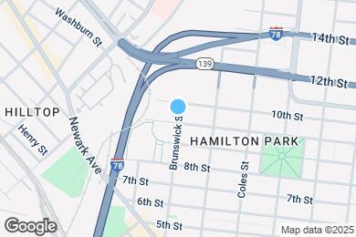 Map image of the property - 255 Brunswick St