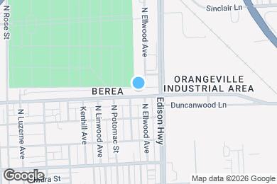 Map image of the property - 3038 Federal St