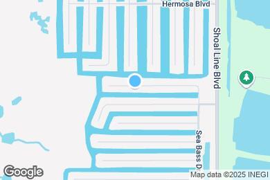 Map image of the property - 3464 Amberjack Dr