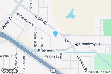 Map image of the property - 263 Orrin St