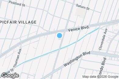 Map image of the property - 1731 Hauser Blvd