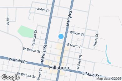 Map image of the property - 301 N High St