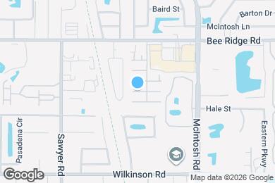 Map image of the property - 43 Strathmore Blvd