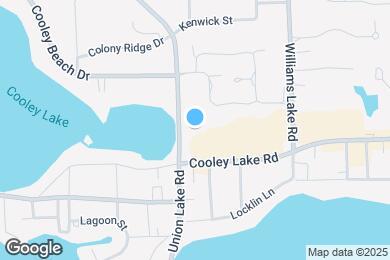 Map image of the property - 4 Corners Lakeside Apartments - White Lake, MI
