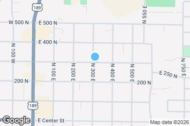 Map image of the property - 300 N 300 E