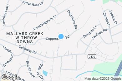 Map image of the property - 1837 Copperplate Rd